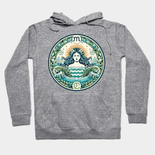 "Celestial Revolution: Aquarius Blaze"- Zodiac Horoscope Star Signs Hoodie